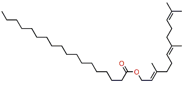 (E,E)-3,7,11-Trimethyl-2,6,10-dodecatrienyl octadecanoate